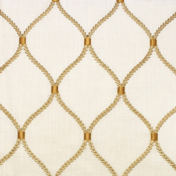 Greenhouse Fabrics S2677 Gilded upholstery fabric swatch for sample-first furniture planning