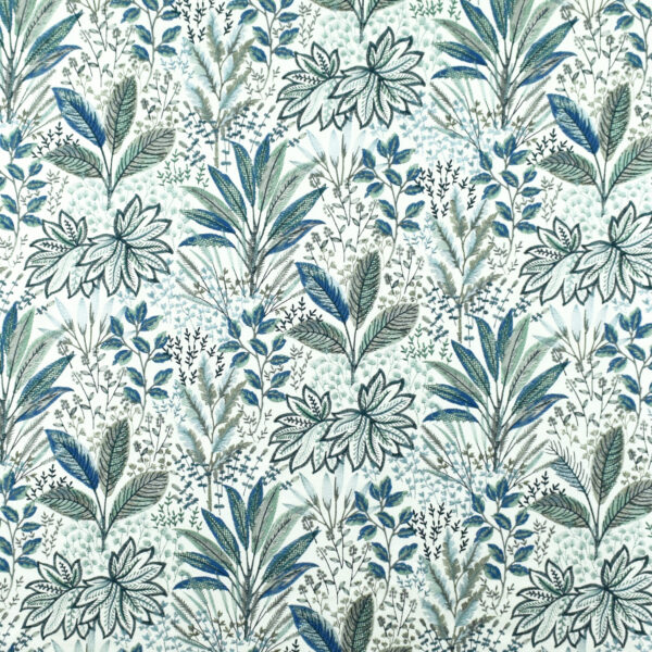 Greenhouse Fabrics S2678 Lagoon upholstery fabric swatch for sample-first furniture planning
