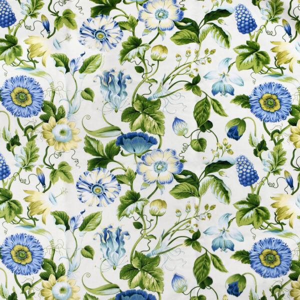 Greenhouse Fabrics S2691 Bluegreen upholstery fabric swatch for sample-first furniture planning