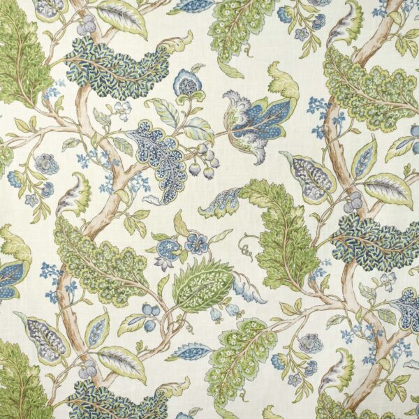 Greenhouse Fabrics S2692 Periwinkle upholstery fabric swatch for sample-first furniture planning