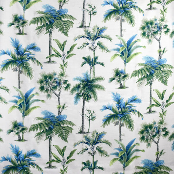 Greenhouse Fabrics S2693 Caribbean Blue upholstery fabric swatch for sample-first furniture planning