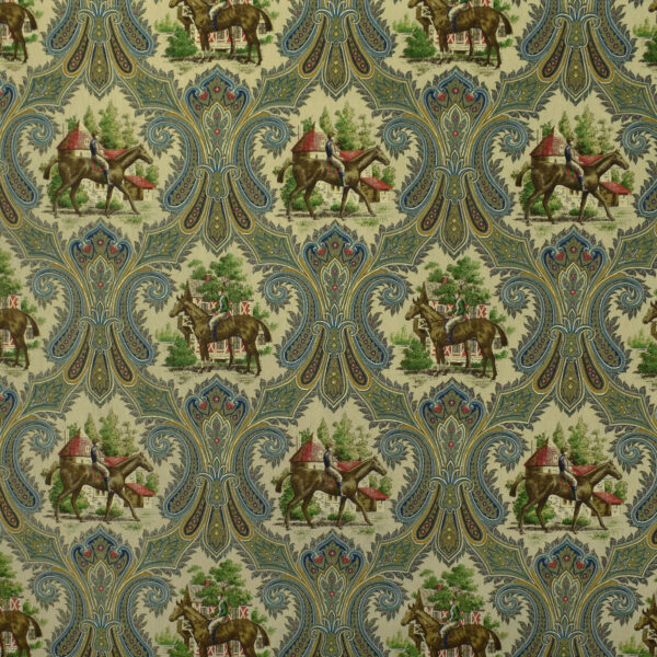 Greenhouse Fabrics S2709 Royal upholstery fabric swatch for sample-first furniture planning