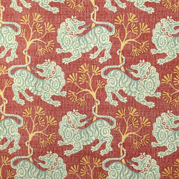 Greenhouse Fabrics S2719 Rouge upholstery fabric swatch for sample-first furniture planning