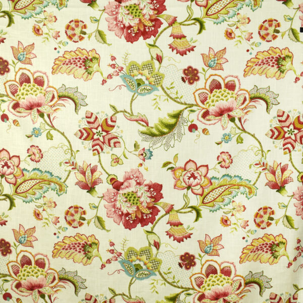 Greenhouse Fabrics S2722 Blossom upholstery fabric swatch for sample-first furniture planning