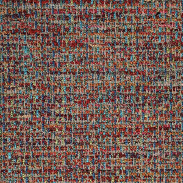 Red upholstery fabric