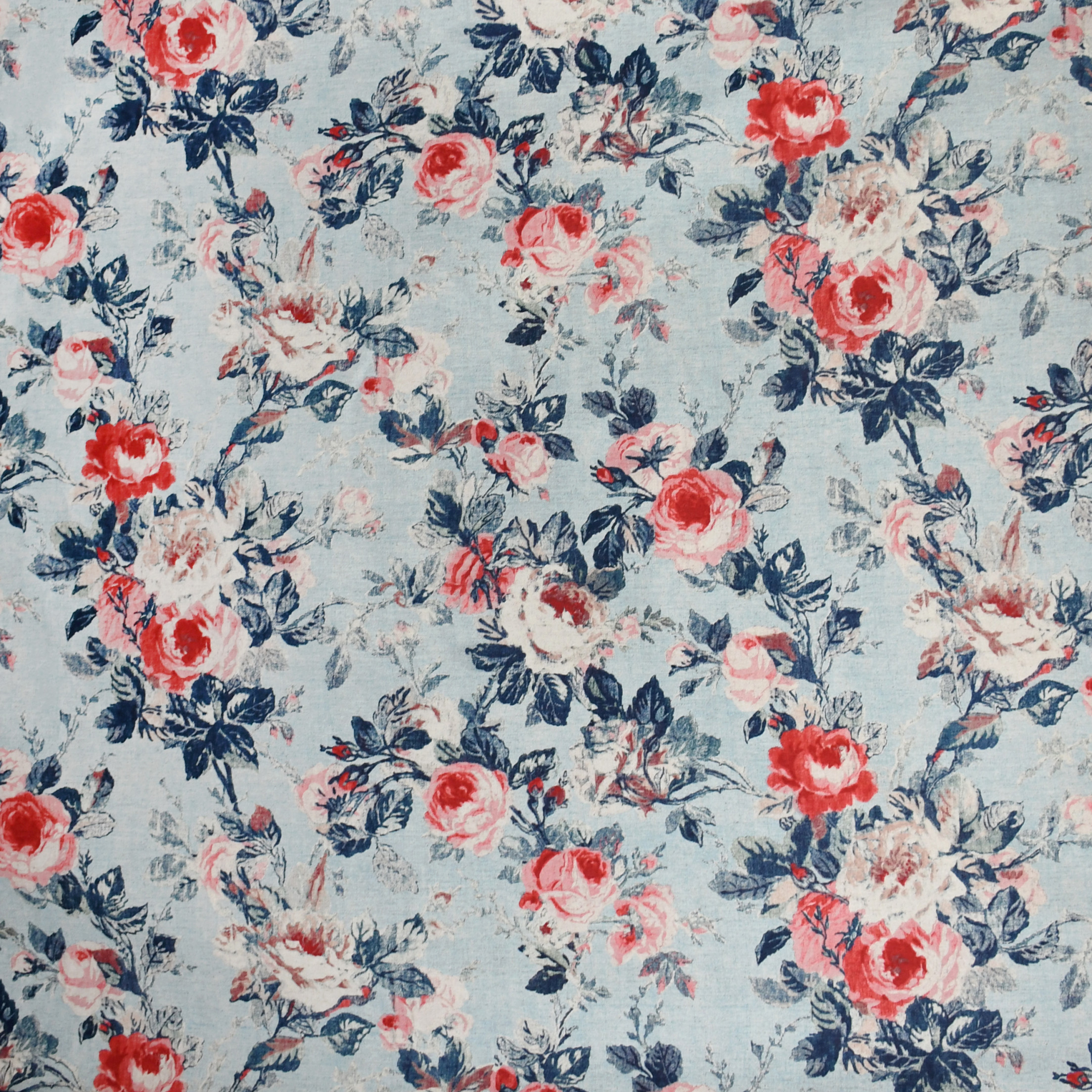 Navy upholstery fabric