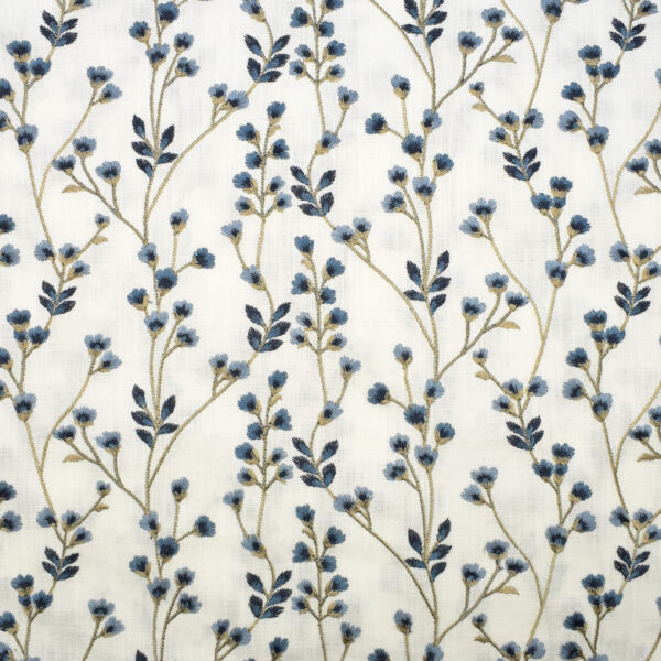 Greenhouse Fabrics S3141 Bluebell upholstery fabric swatch for sample-first furniture planning