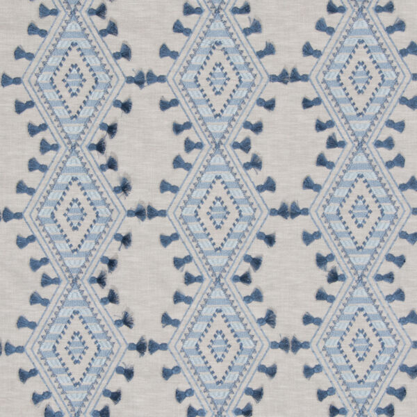 Greenhouse Fabrics S3142 Bluebell upholstery fabric swatch for sample-first furniture planning