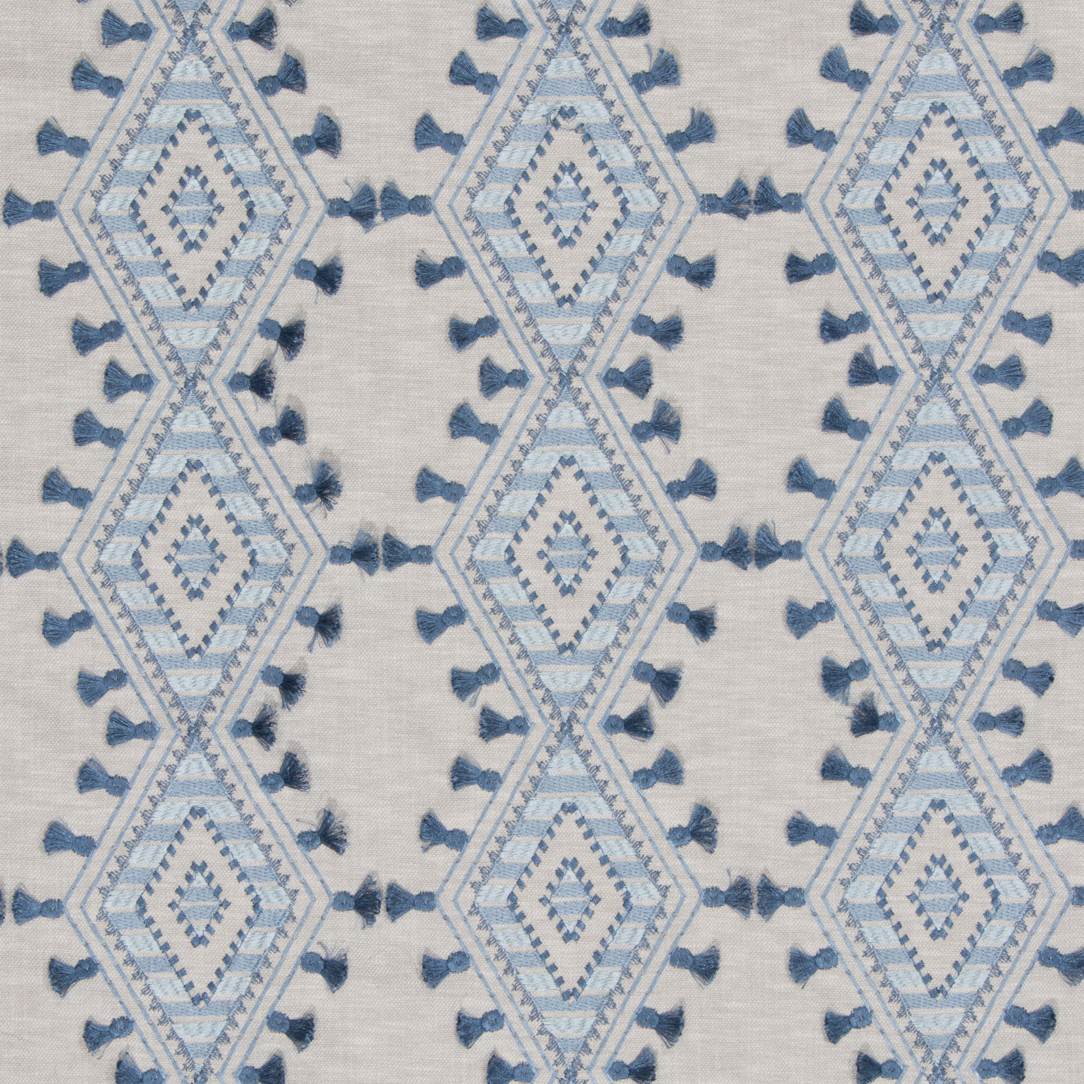 Blue upholstery fabric