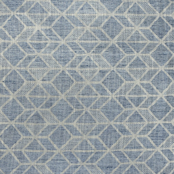 Greenhouse Fabrics S3143 Batik Blue upholstery fabric swatch for sample-first furniture planning