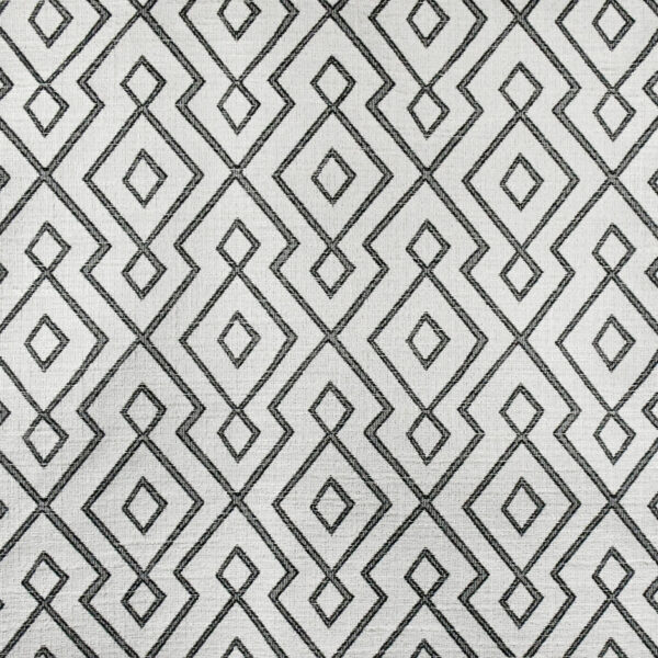 Greenhouse Fabrics S3166 Ebony/Ivory upholstery fabric swatch for sample-first furniture planning