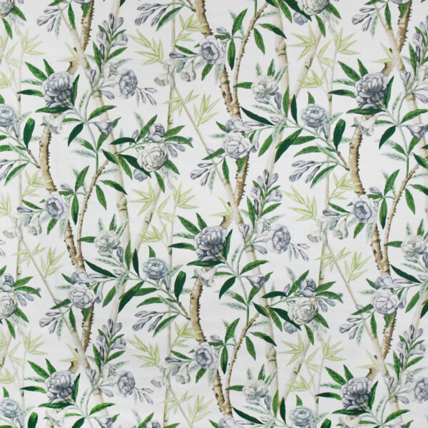 Greenhouse Fabrics S3197 White Tea upholstery fabric swatch for sample-first furniture planning