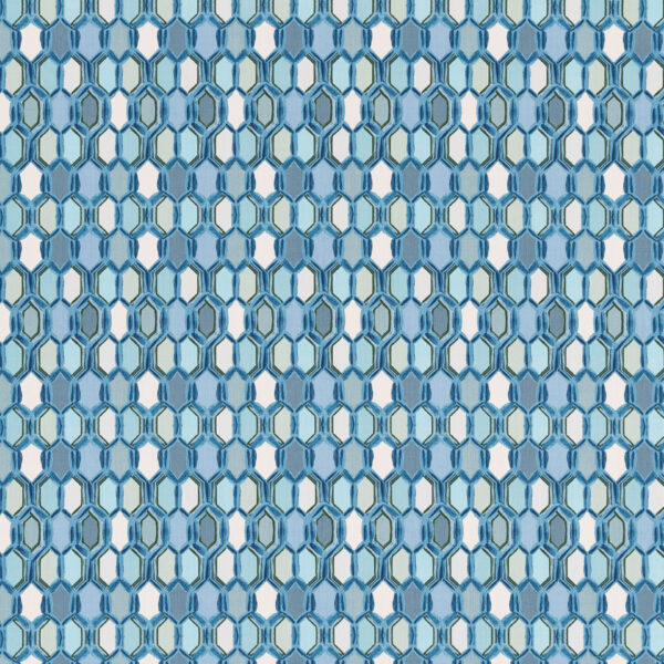 Greenhouse Fabrics S3401 Blu upholstery fabric swatch for sample-first furniture planning