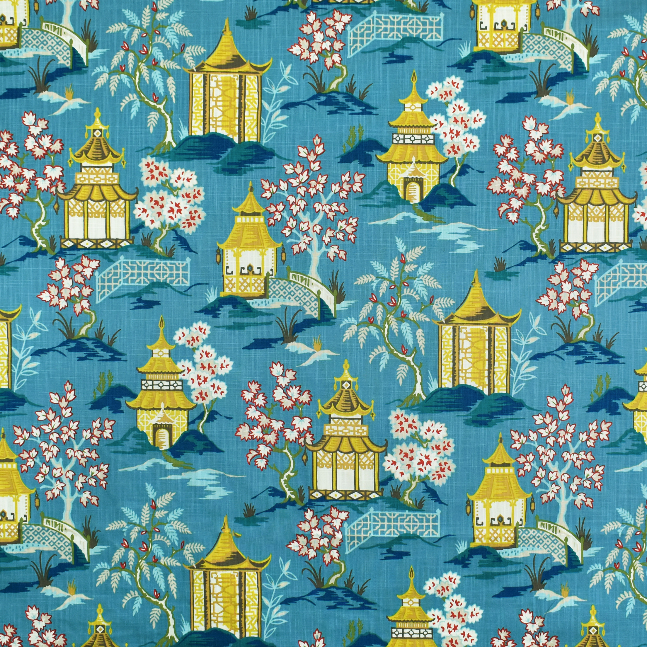 Navy upholstery fabric