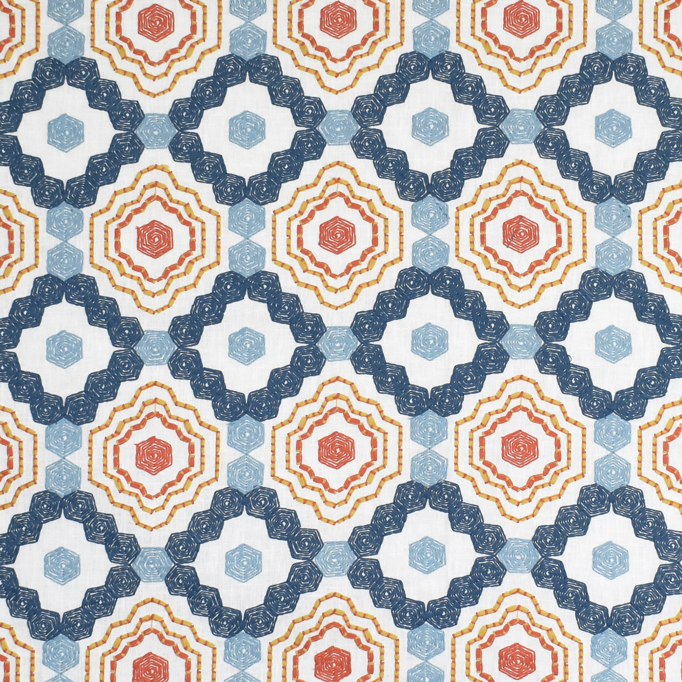 Navy upholstery fabric