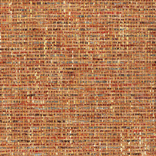 Orange upholstery fabric