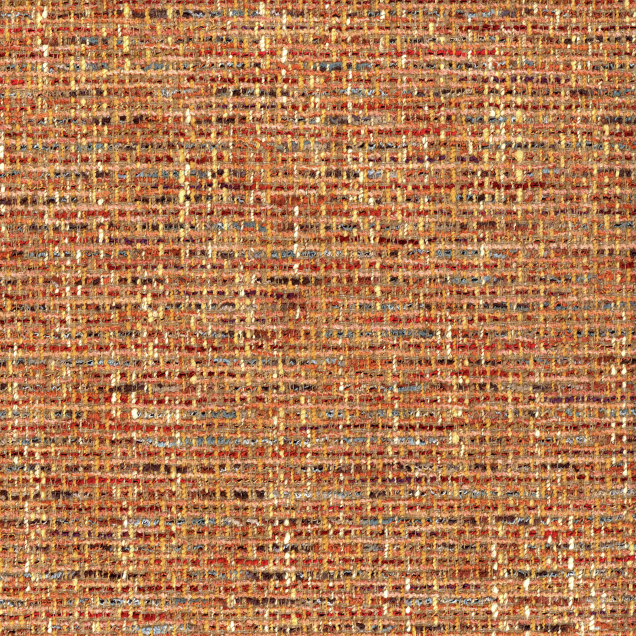 Orange upholstery fabric