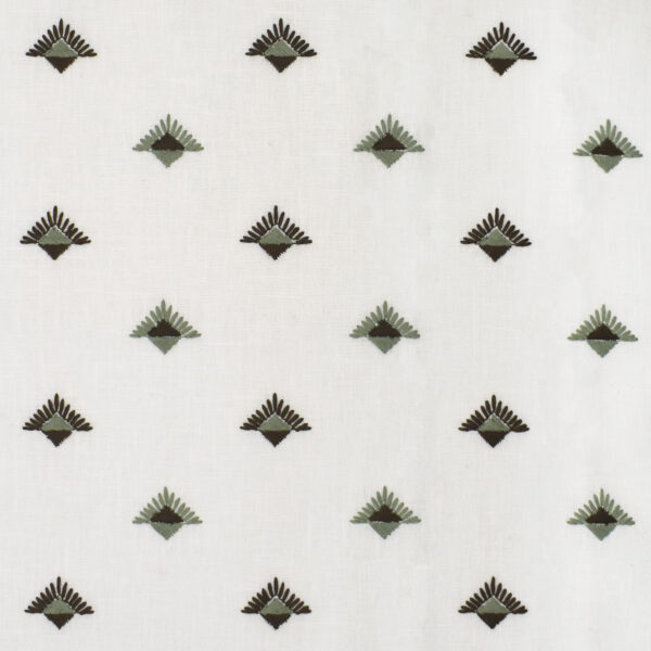 Green upholstery fabric