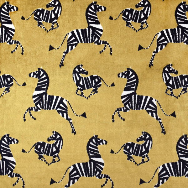 Greenhouse Fabrics S3594 Saffron upholstery fabric swatch for sample-first furniture planning