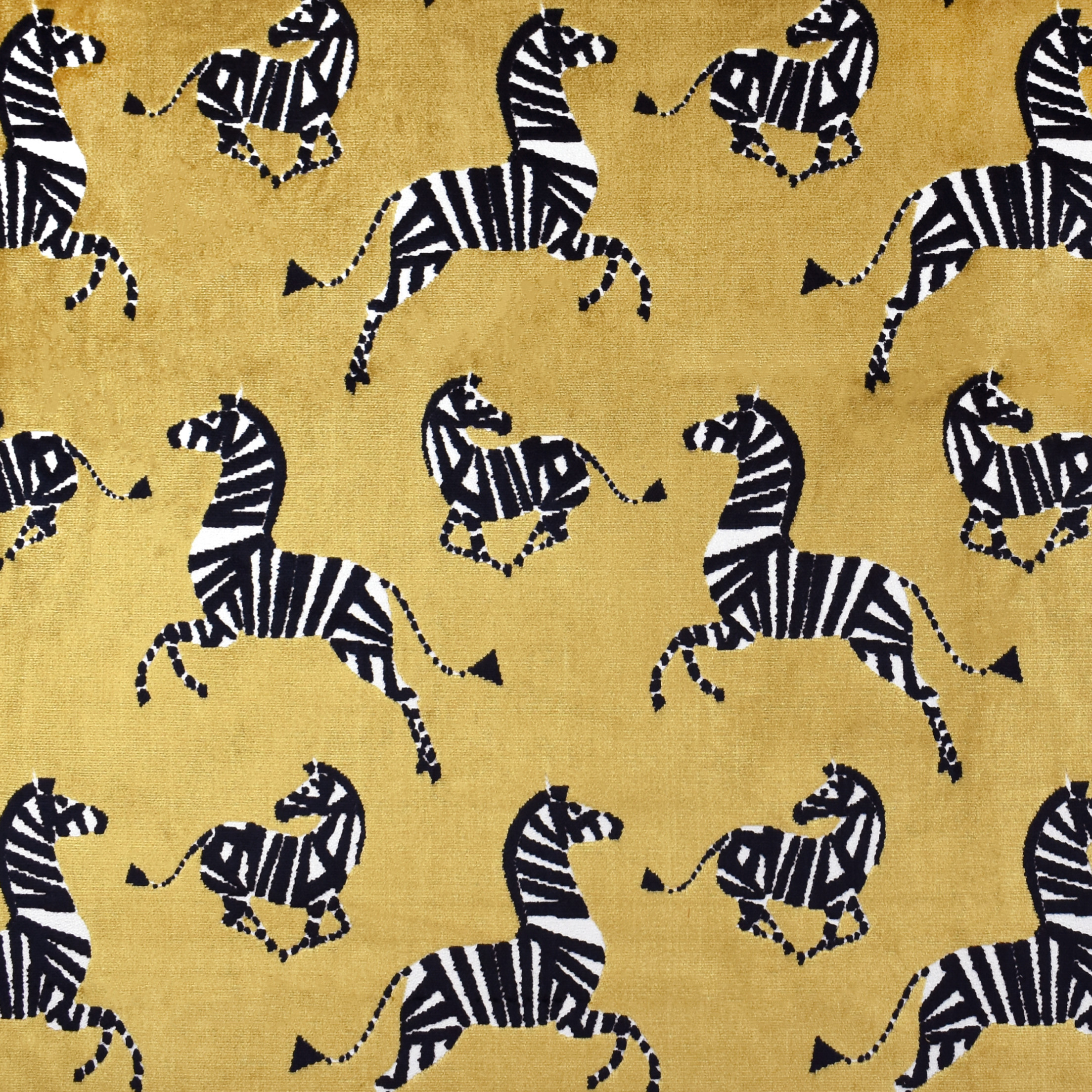 Yellow upholstery fabric