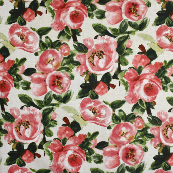Greenhouse Fabrics S3645 Rose upholstery fabric swatch for sample-first furniture planning