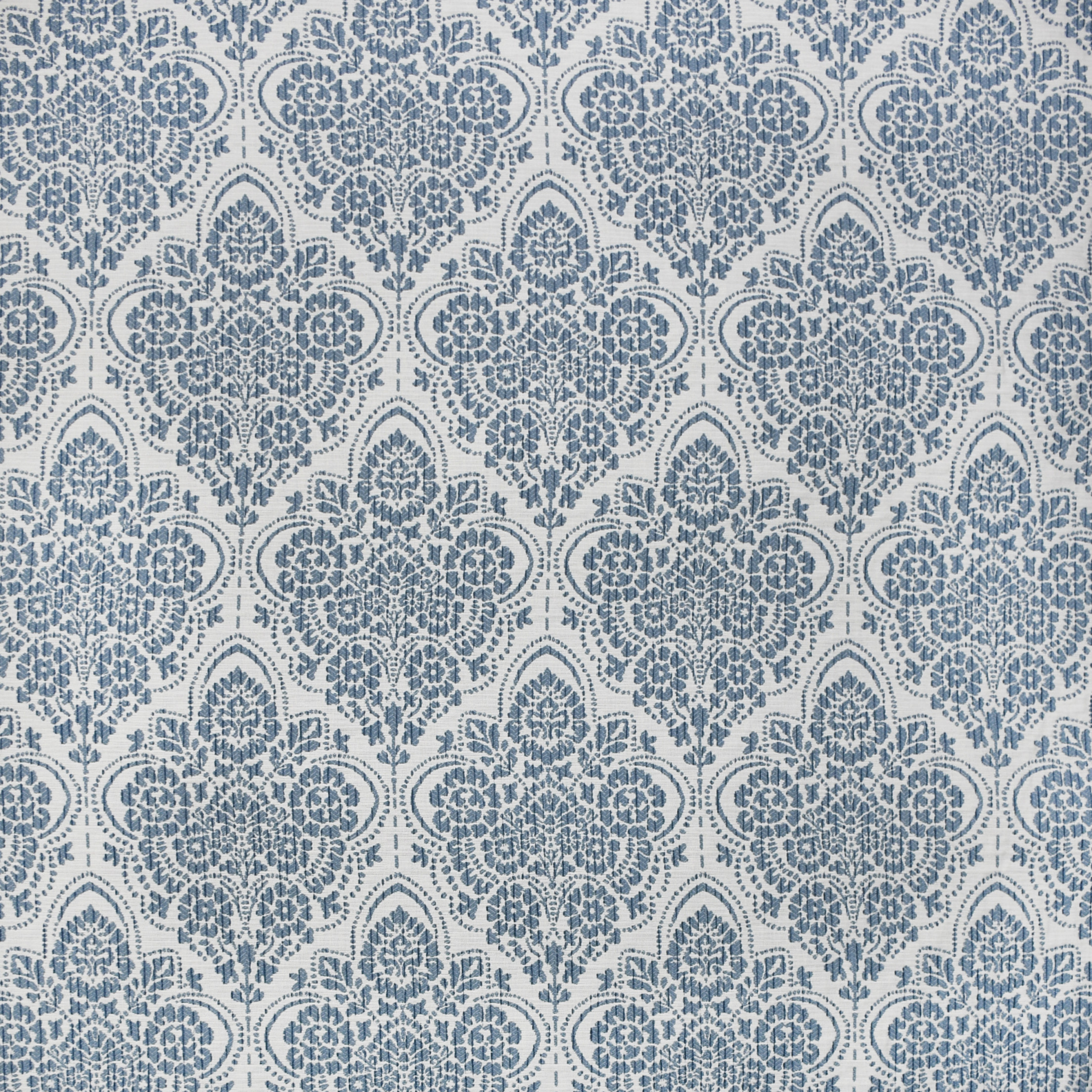 Blue upholstery fabric