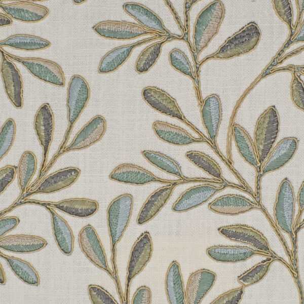 Teal upholstery fabric
