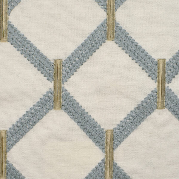 Greenhouse Fabrics S3983 Sky upholstery fabric swatch for sample-first furniture planning