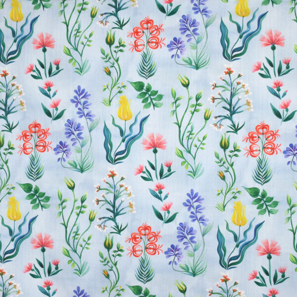 Greenhouse Fabrics S3992 Sky upholstery fabric swatch for sample-first furniture planning