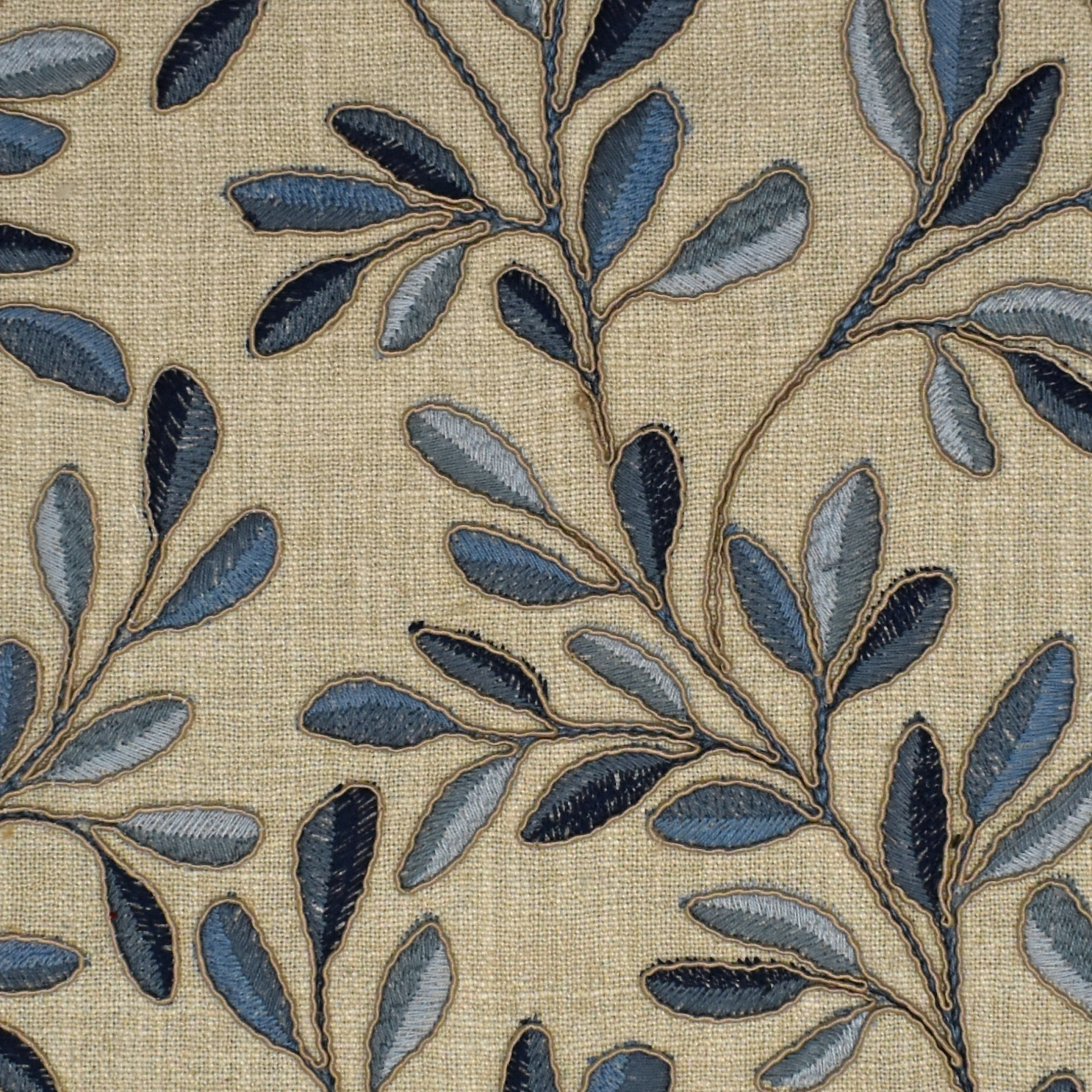 Navy upholstery fabric