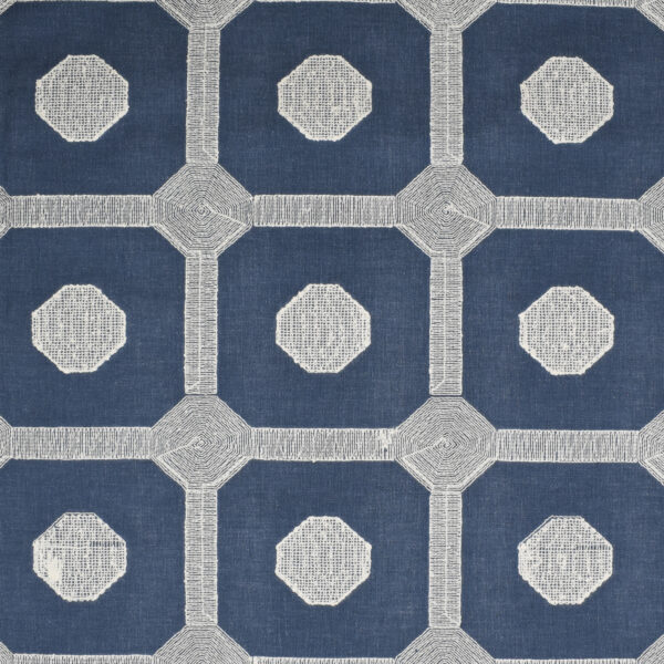 Greenhouse Fabrics S4013 Denim upholstery fabric swatch for sample-first furniture planning