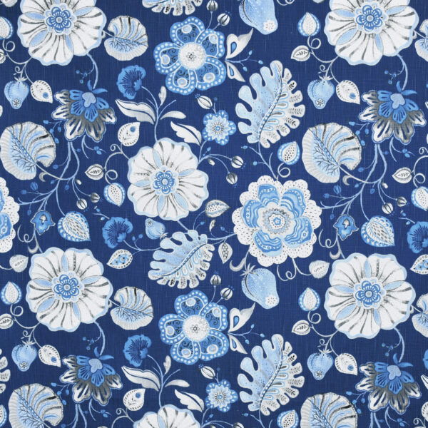 Greenhouse Fabrics S4015 Navy upholstery fabric swatch for sample-first furniture planning