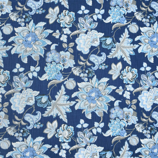 Greenhouse Fabrics S4023 Blueberry upholstery fabric swatch for sample-first furniture planning