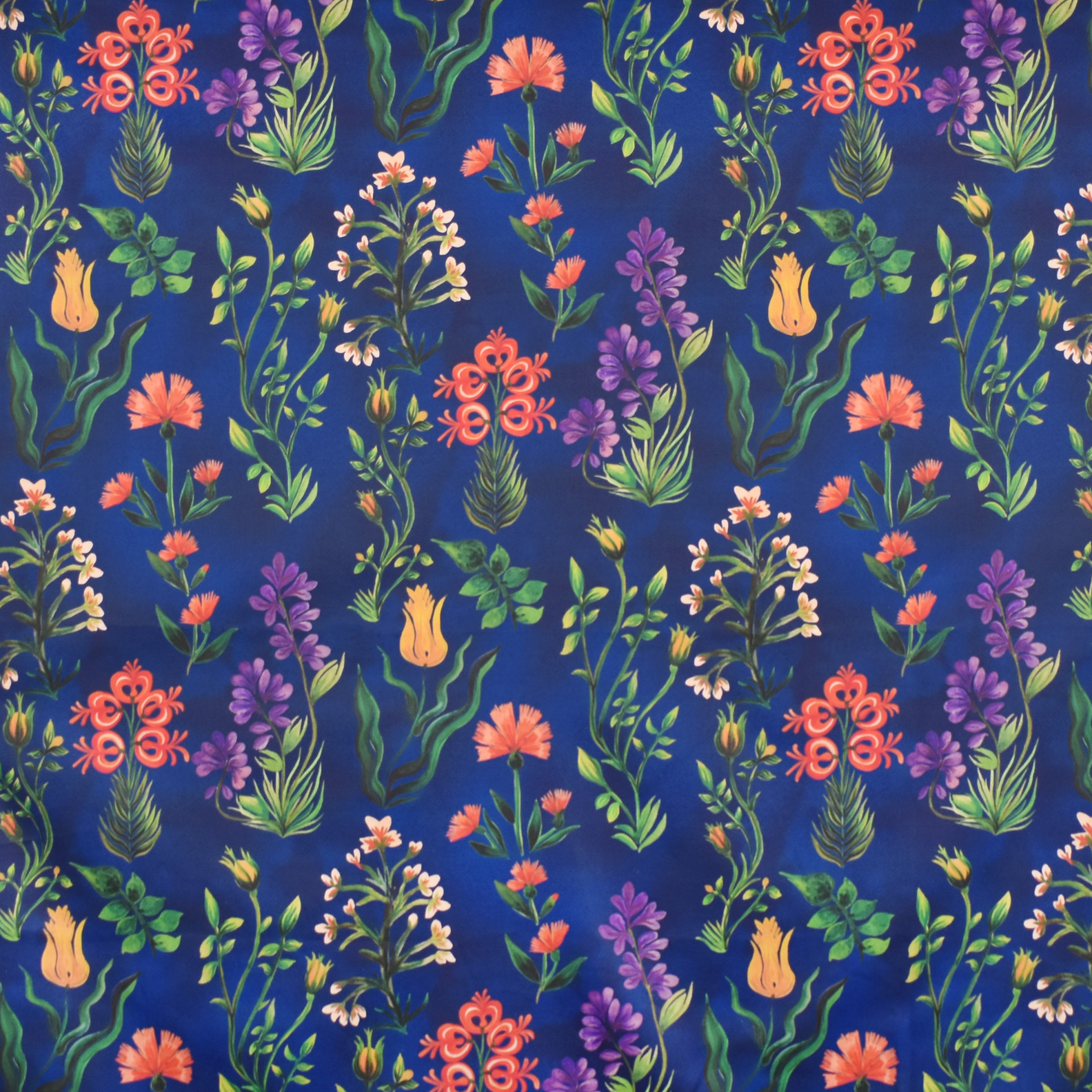 Navy upholstery fabric