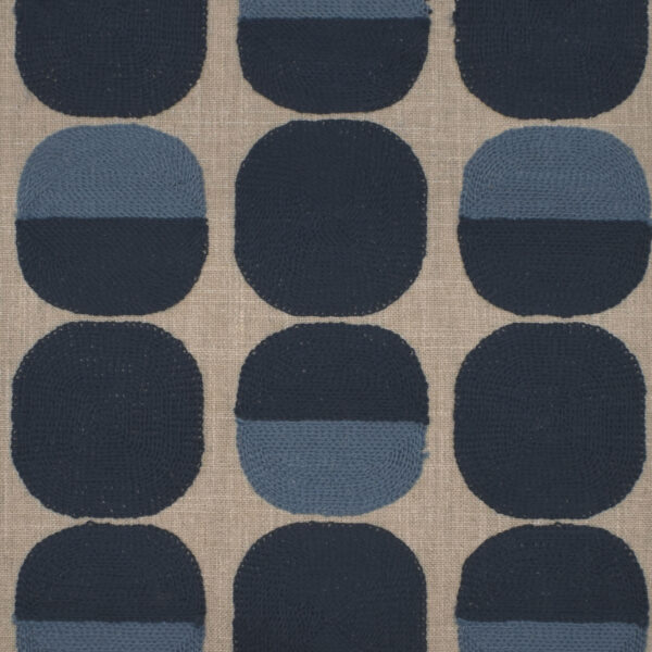 Greenhouse Fabrics S4033 Prussian upholstery fabric swatch for sample-first furniture planning