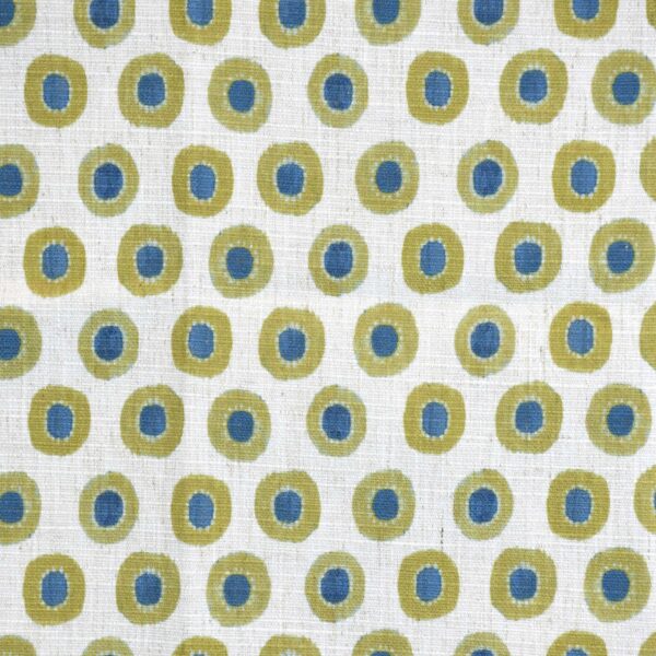 Green upholstery fabric