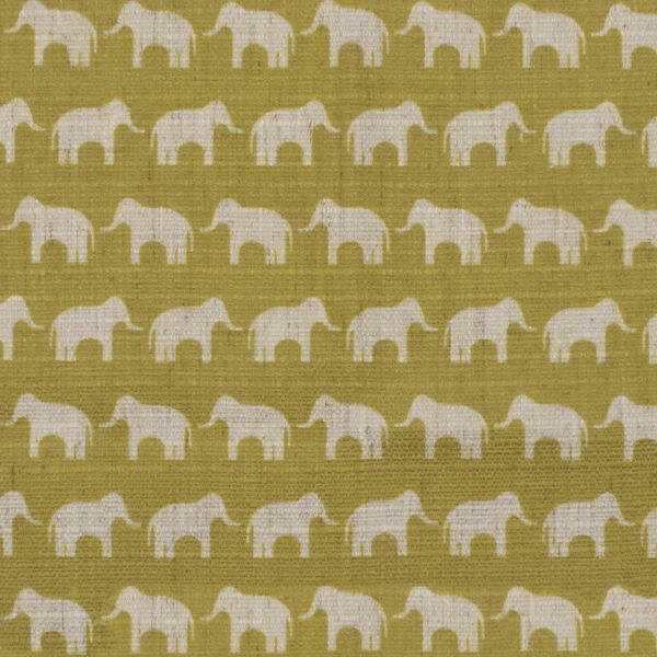 Green upholstery fabric