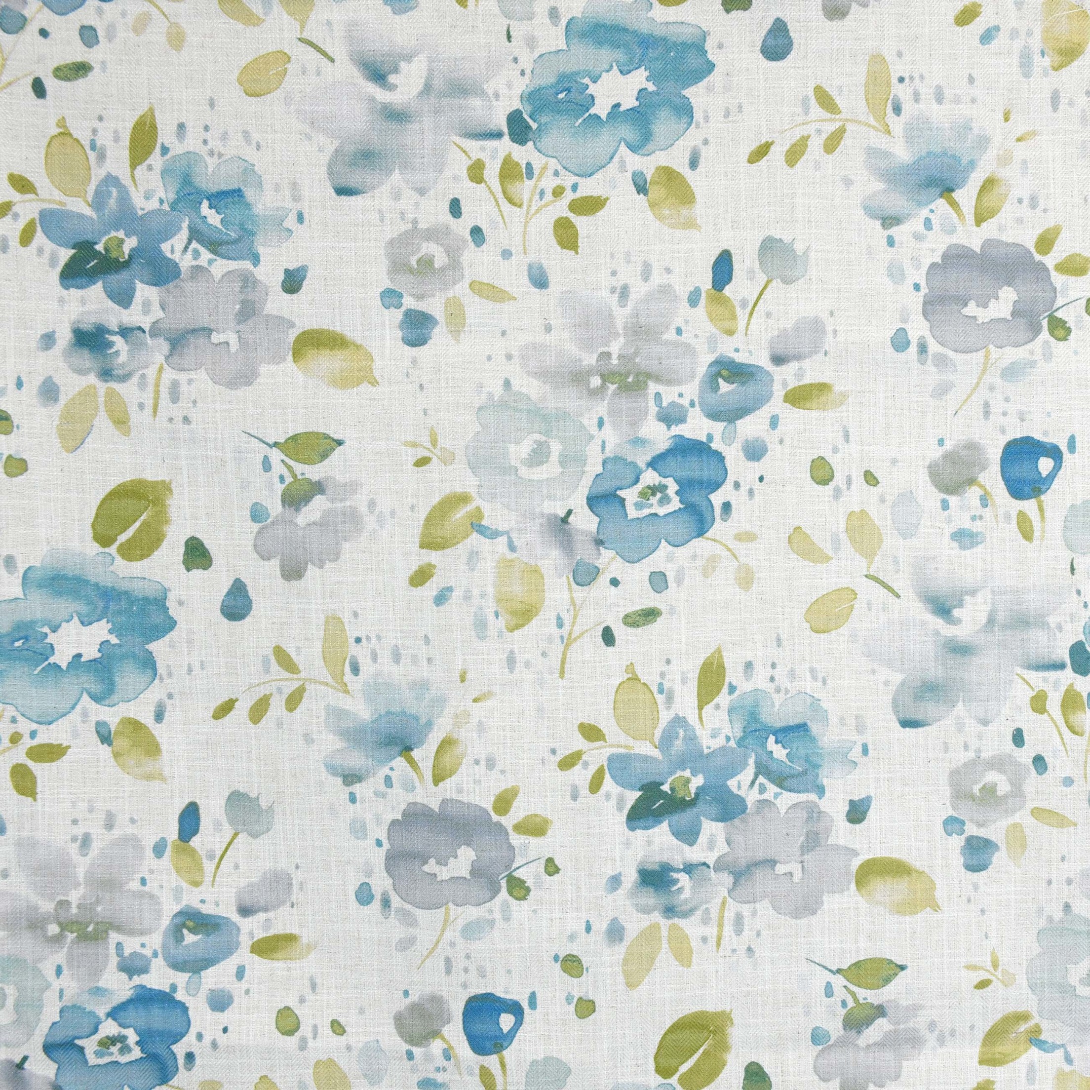 Blue upholstery fabric