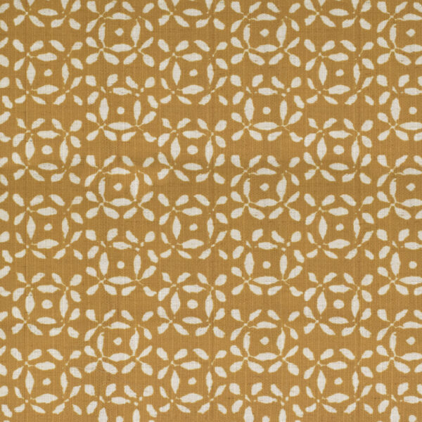 Greenhouse Fabrics S4154 Saffron upholstery fabric swatch for sample-first furniture planning