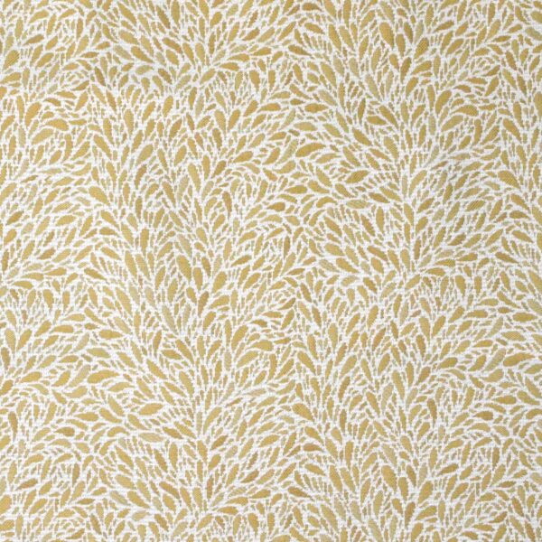 Greenhouse Fabrics S4158 Saffron upholstery fabric swatch for sample-first furniture planning
