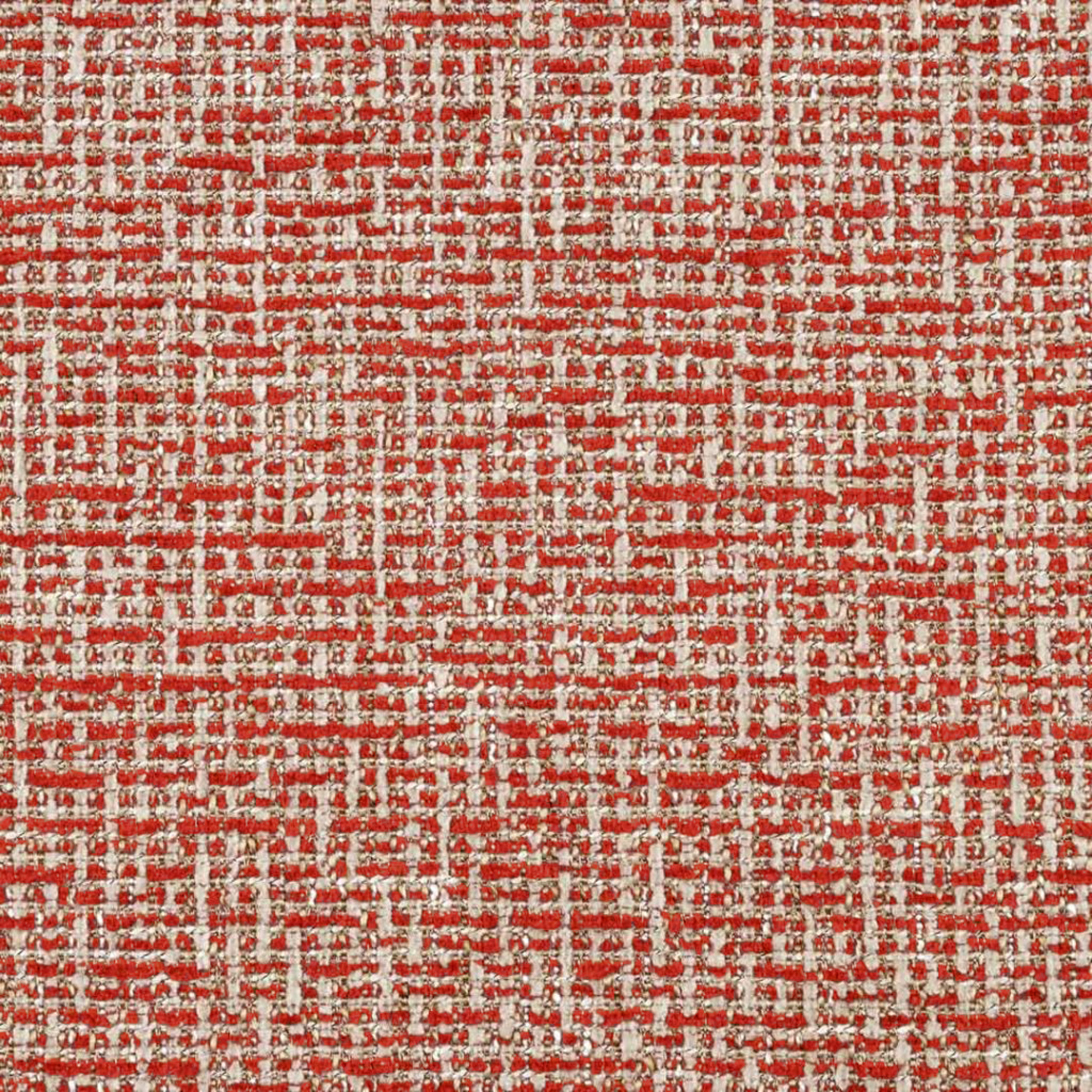 Red upholstery fabric
