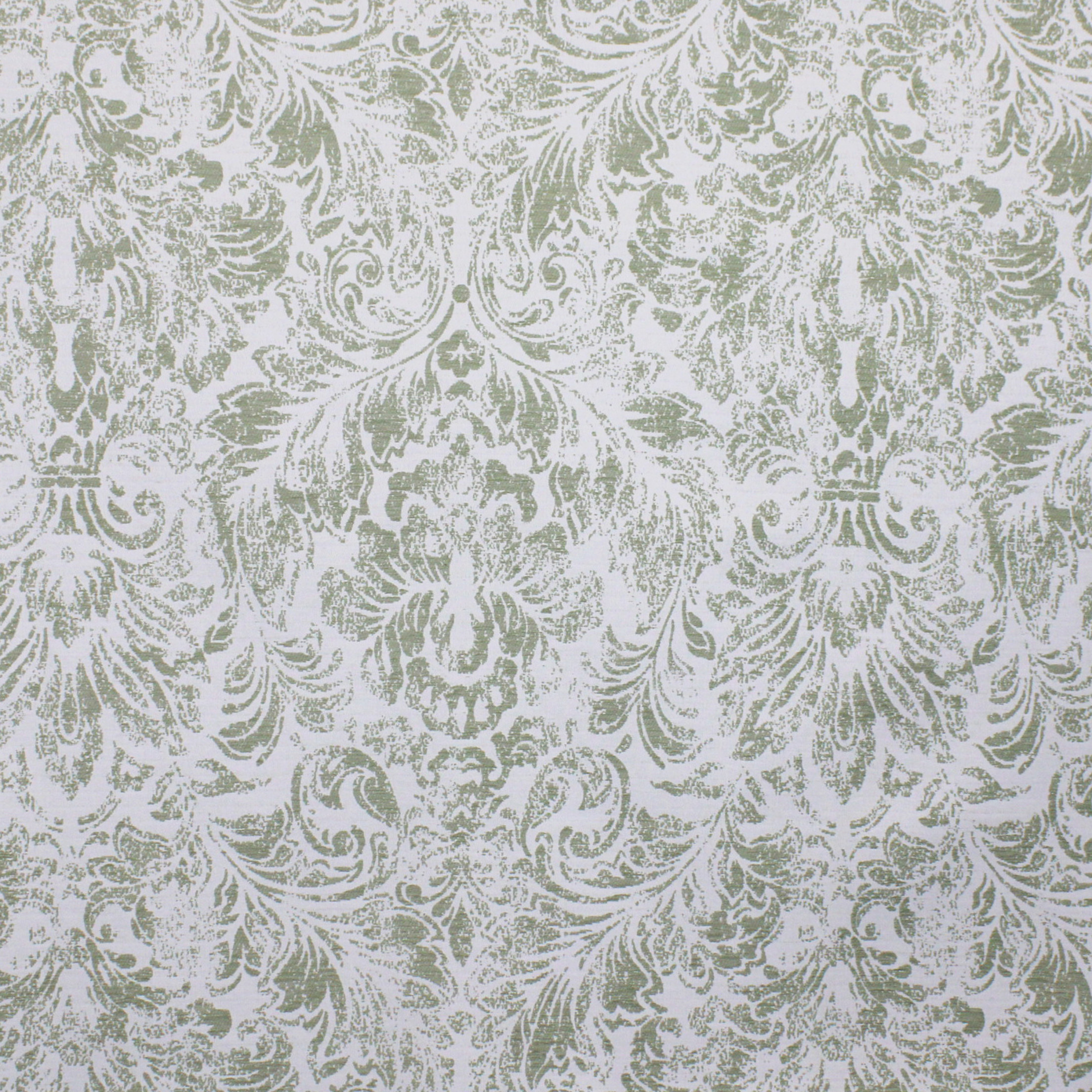Green upholstery fabric
