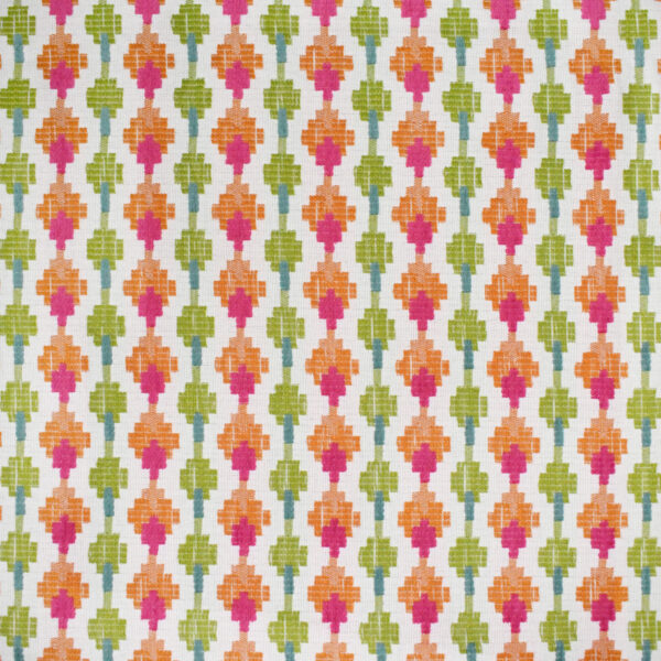 Orange upholstery fabric