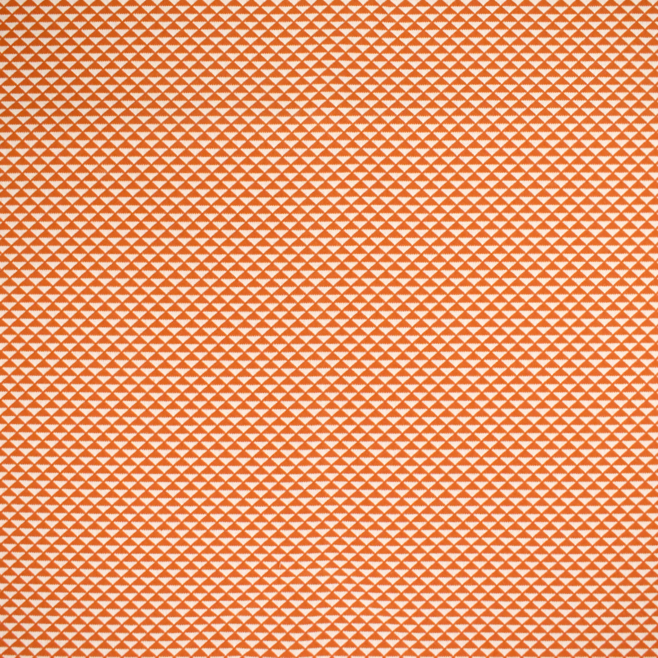 Orange upholstery fabric