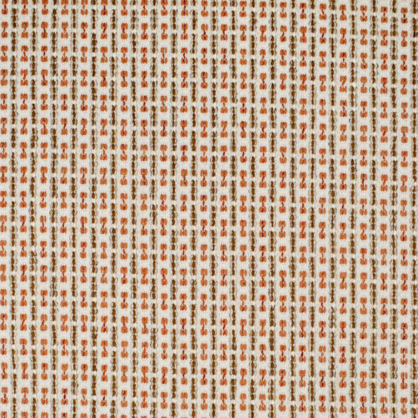 Orange upholstery fabric