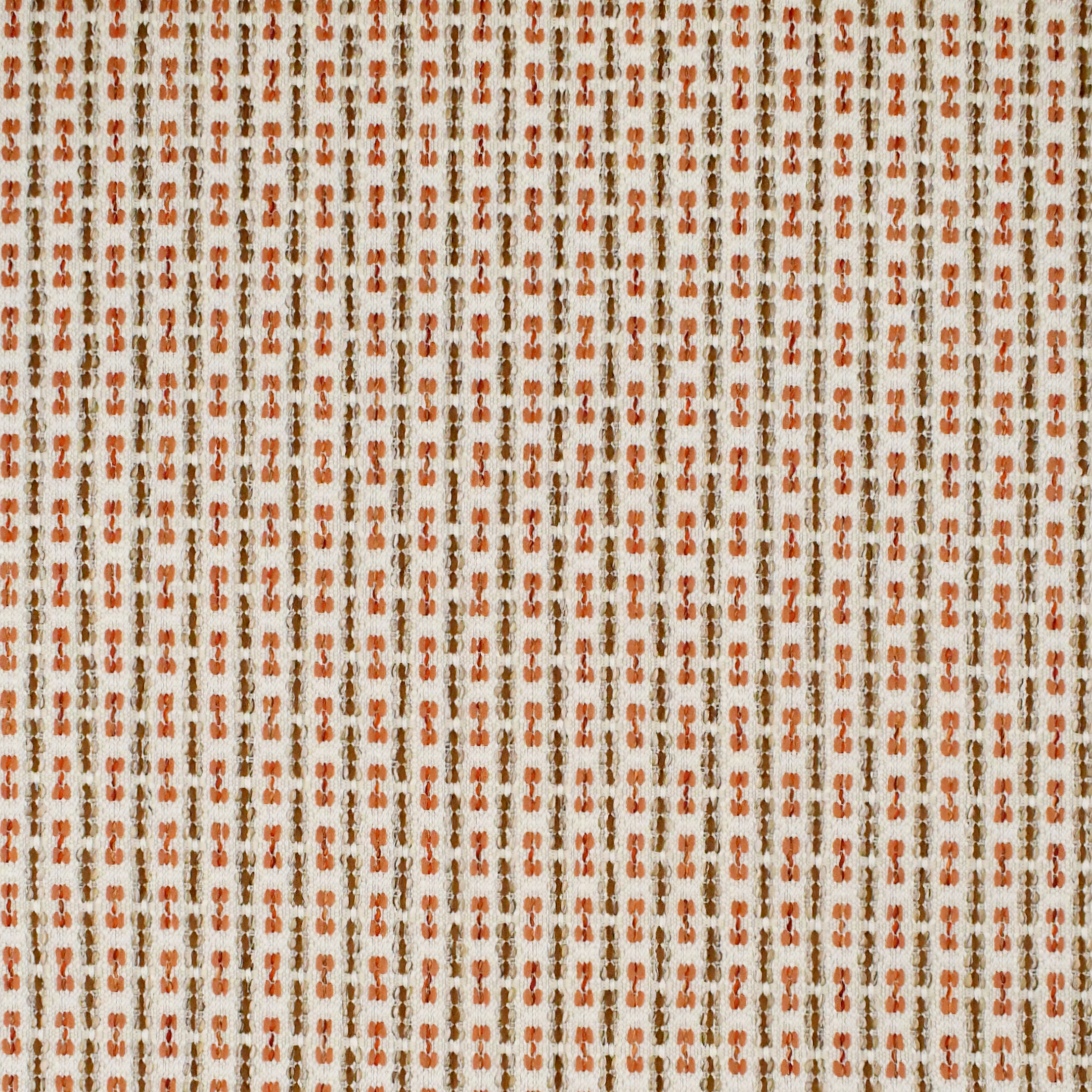 Orange upholstery fabric