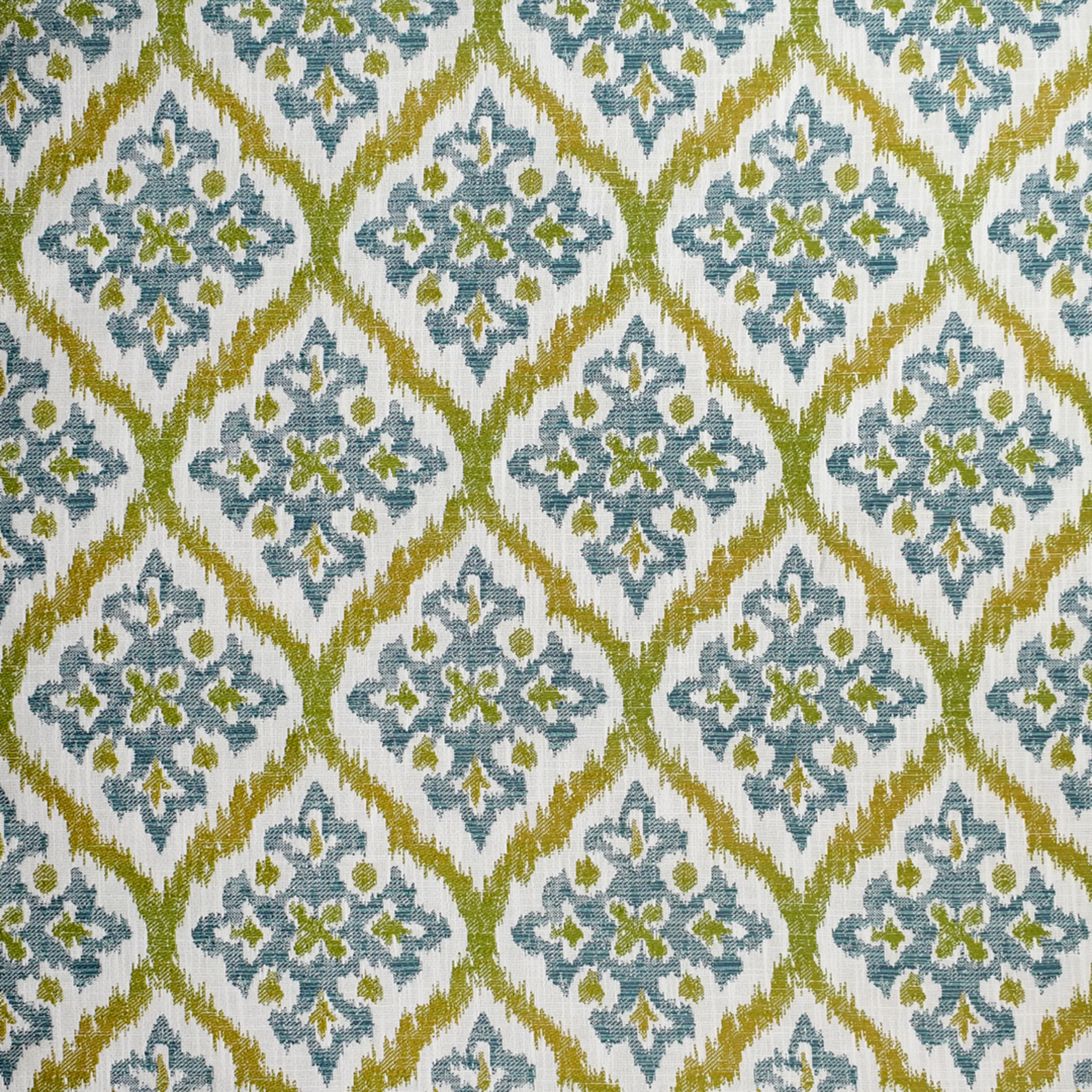Green upholstery fabric