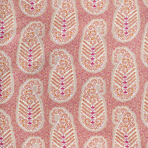 Pink upholstery fabric