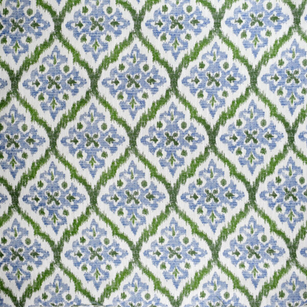 Green upholstery fabric