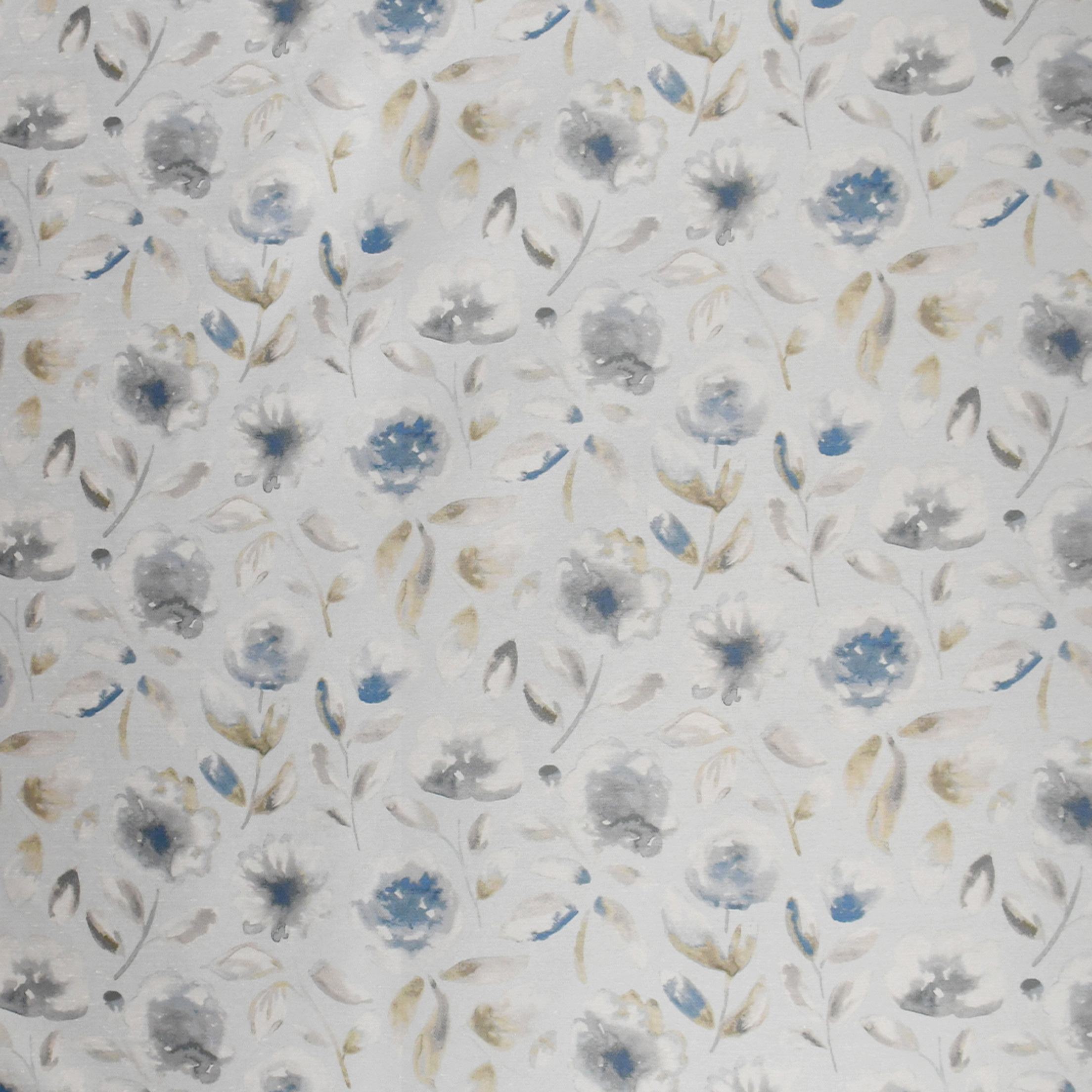 Blue upholstery fabric